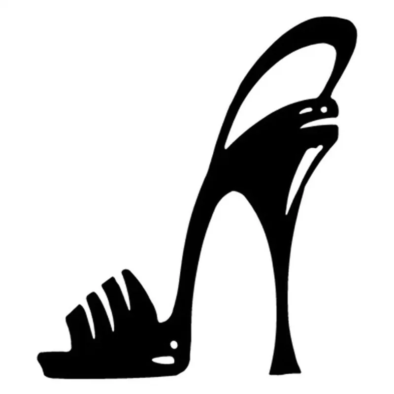 

Классические Виниловые стикеры на высоком каблуке 13 х15 см