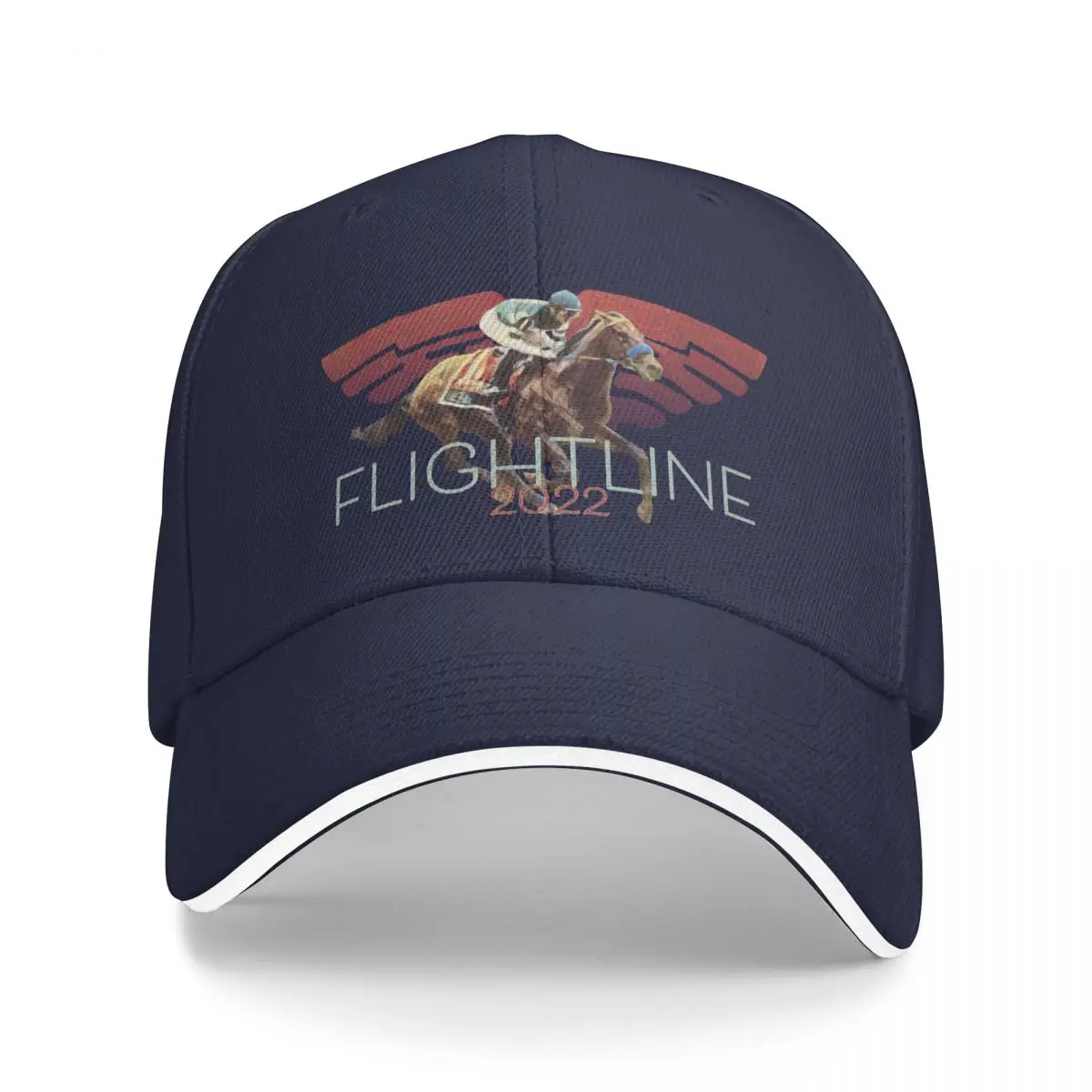 

Famous Racehorse - Flightline2022 Baseball Cap |-F-| Streetwear Horse Hat Men'S Cap Women'S