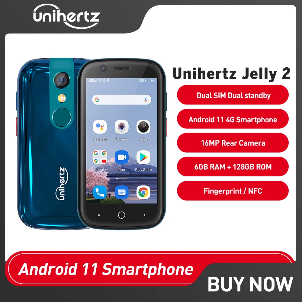 unihertz jelly2スマートフォン/携帯電話