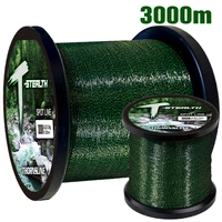 THORNSLINE 3000M Invisible Fishing Line Nylon Coating Leader Lure Fluorocarbon Line 4-38LB Japan Fishing Accessories New 1