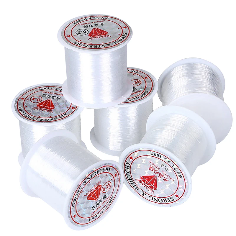 Fishing Line High Tensile PE Nylon Fishing Line Elastic Thread Spool