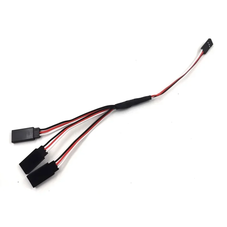 Câble d'extension servo 200mm Futaba avec trois fils noirs, rouges et blancs pour RC