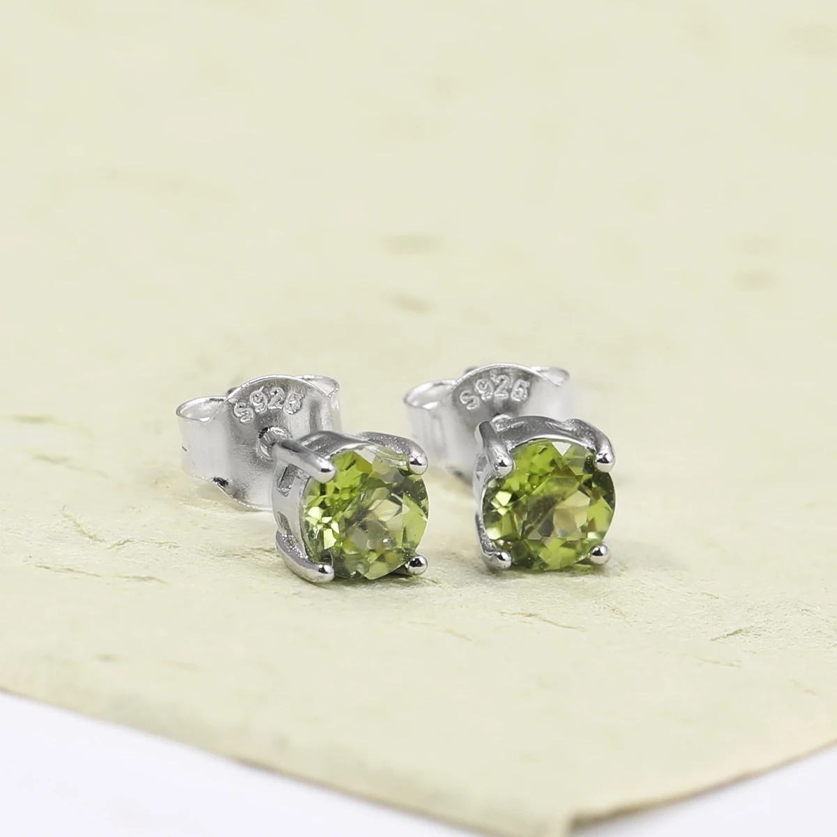 925 Silver Women's Earrings Set with Natural Crystal Stones Birthstones and Aquamarine Earrings Серьги Аквамарин - 6