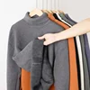 Autumn Winter Men's Turtleneck Sweater Knitted Velvet Warm Long Sleeve Pullover Outdoor Cold-proof Casual Blouse Base Sweater 5