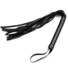 PU Leather Horse Whip,49CM Bull Whip Horse Riding Whip,Handle with Wrist Strap 3
