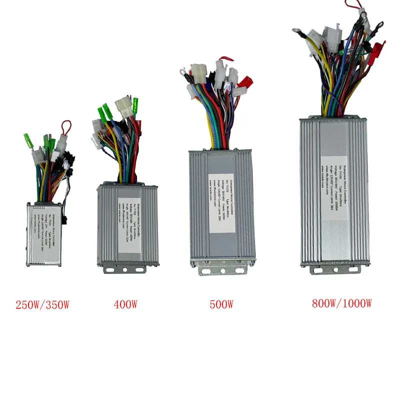 13 Inch High Speed Single Shaft Brushless Electric Motors Controller Kits 250W-1000W BLDC Electric Hub Motor With Off-Road Tire