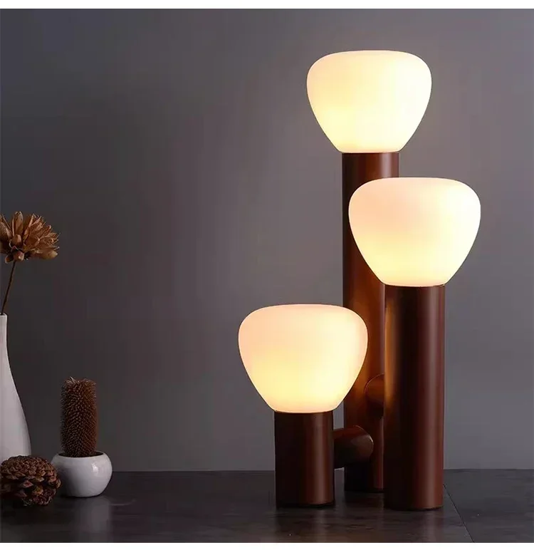Description Picture 4 of itemNordic creative minimalist designer floor lamp, living room, bedroom, children's room, study, colorful three head desk lamp