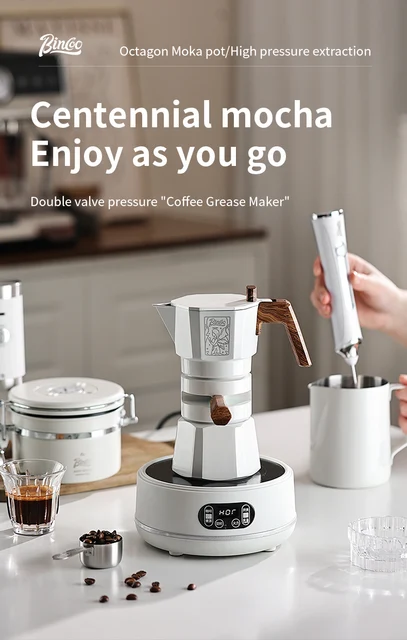 Double Valve Moka Pot High Pressure Bincoo Constant