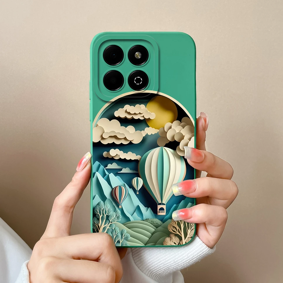 Lovely Funny Cat Astronaut Soft Silicone Premium Phone Case - Enhanced Protection Back Cover