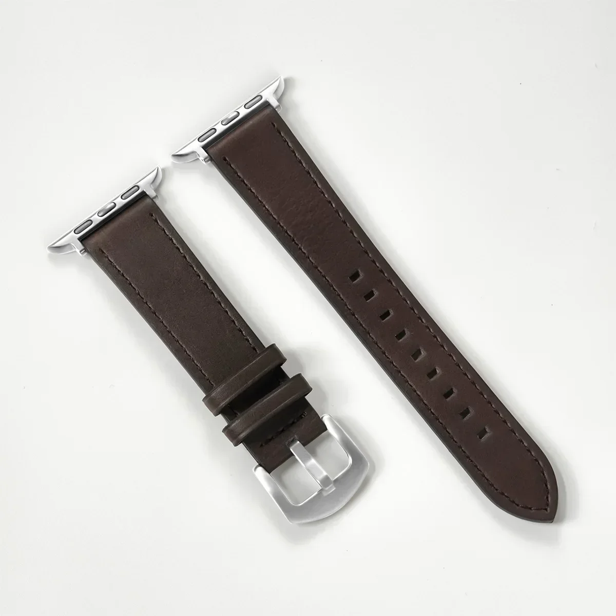 Elegant Leather Strap for Smartwatch Bands - Classic Design Bracelet