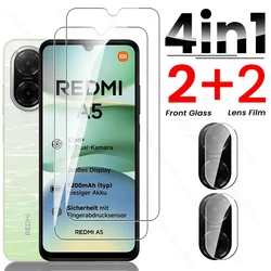 Multi - Functional Tempered Glass Protective Case with Screen and Camera Lens Protection for Europe L - 173.3mm (4In1 2Front 2Lens)
