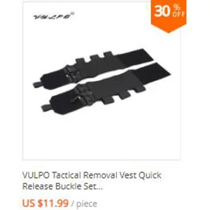 VULPO 1.5L Plate Cut Hydrogen Storage Hydration Case Water Panel Tactical Vest Kettle For Molle Plate Carrier JPC CPC AVS Vest