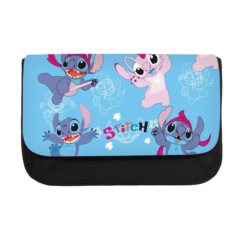 Anime Disney Stitch Large Capacity Portable Pencil Case Cartoon Waterproof  Students Stationery Pencil Pouch School Supplies - AliExpress