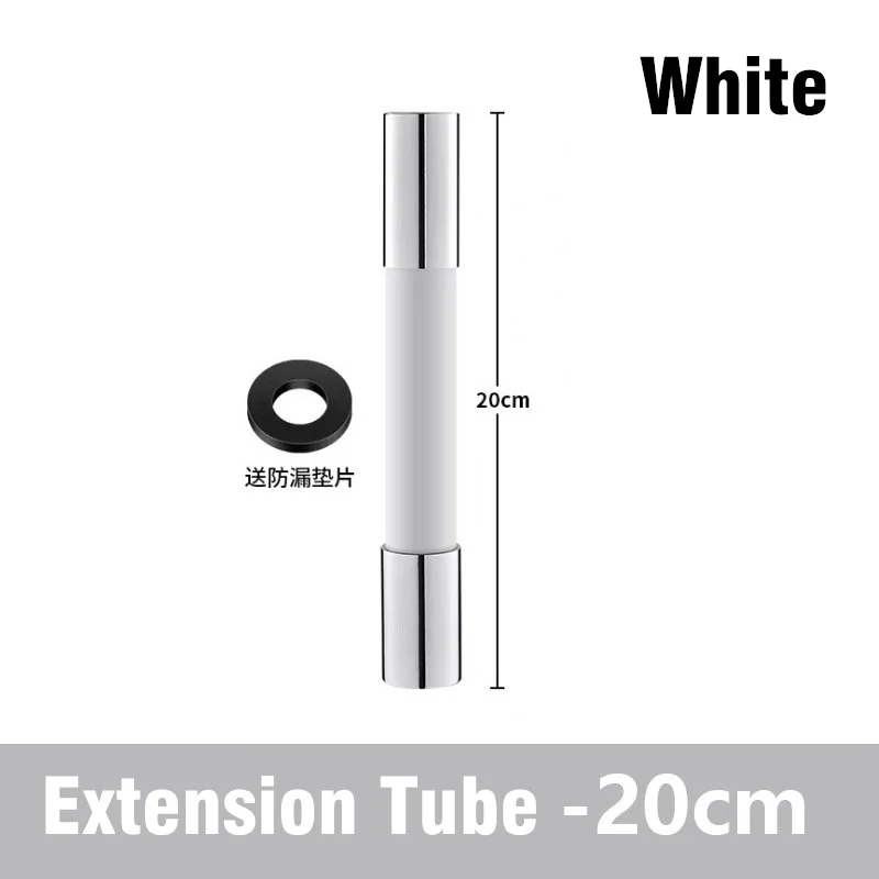 360° flexible Rallonge De Robinet - Réglable Lavabo drain Tube D'extension  Pour Salle De Bain & Cuisine - 1 pièce En Caoutchouc Tube D'extension ,  Universel Tournant Rallonge De Robinet , Lavabo