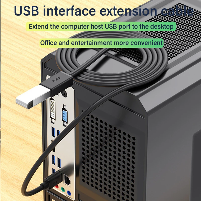 USB Extension Cable 3.0 5Gbps Male to Female for PC PS3 Laptop U Disk Smart TV