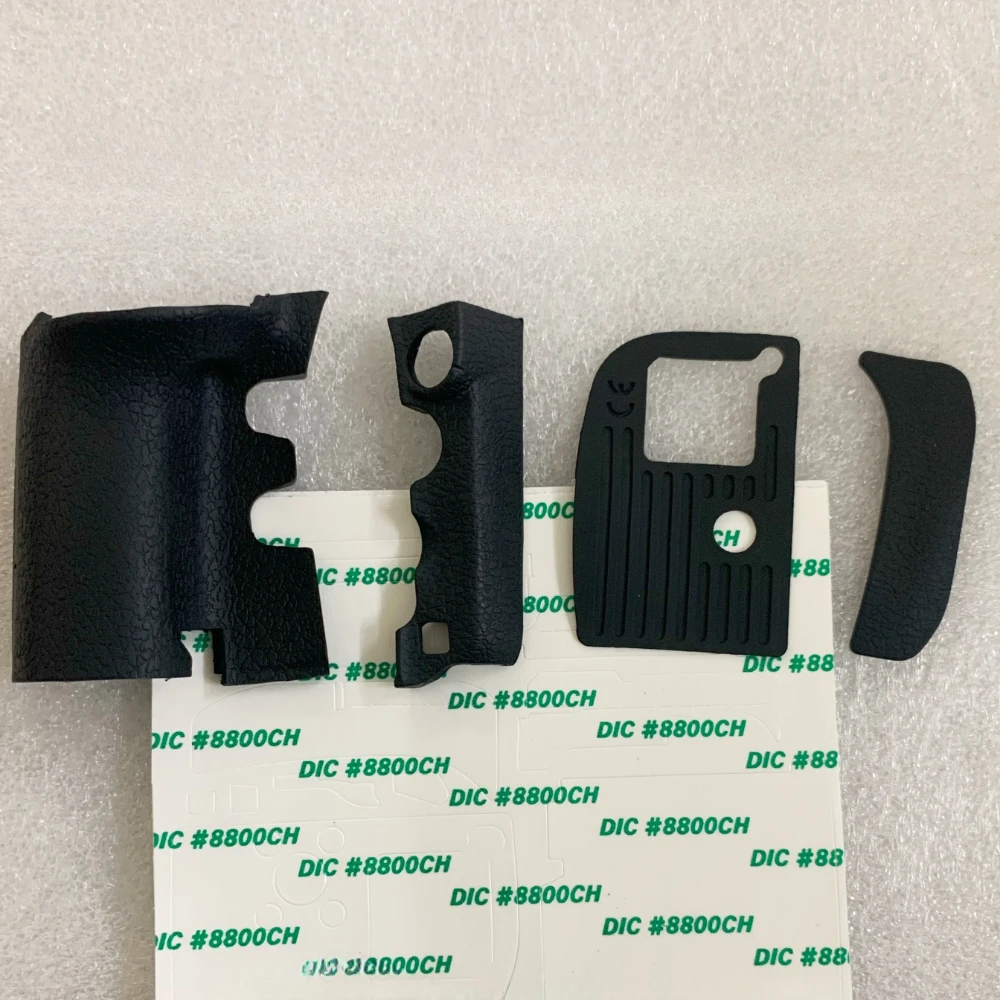 Ensemble d'accessoires de réparation d'appareil photo pour Nikon D800 D800E, poignée, pouce, bas, côté, caoutchouc, bande de ceinture arina, nouveau, ensemble de 4 pièces