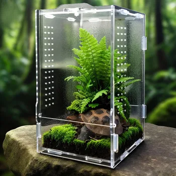 Acrylic Reptile Habitat Enclosure 1