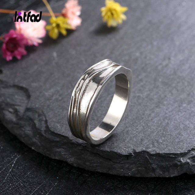 GAGAFEEL 999 Sterling Silver Lotus Open Rings for Women Men Valentines Ring  Adjustable Vintage Floral Finger Ring Silver Fashion Birthday Party Wedding  Jewelry Gifts|Amazon.com