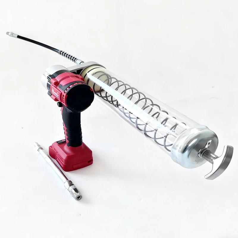 Fit Milwaukee Brushless Electric Grease Gun For 20V Battery High Pressure Lubric