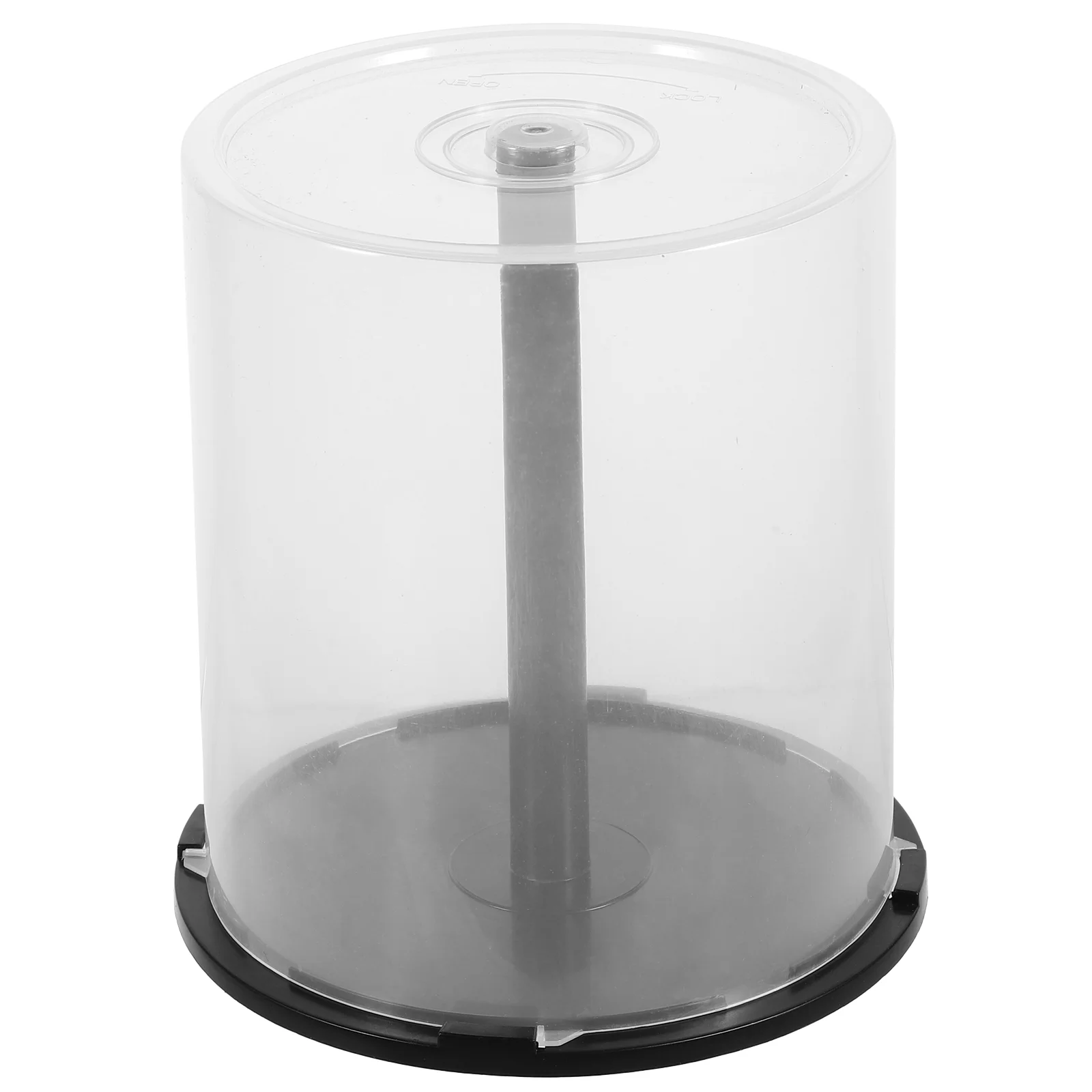 

CD Storage Bin Container Holder Plastic Dvd Units Bracket Box Empty Bucket Case Pp Disc