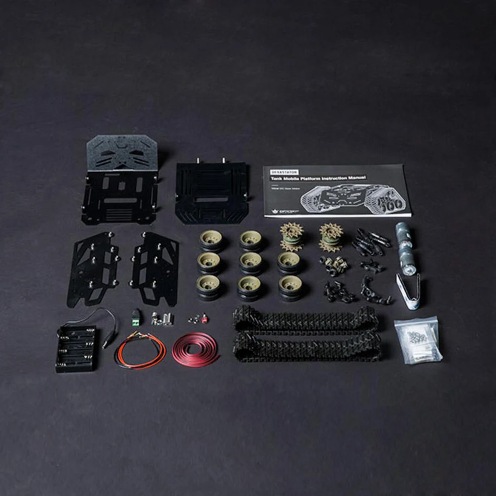 Dfrobot devastator tank Ʈ ī κ  ÷ v2 133 rpm 45: 1 arduino raspberry pi b/b +  ݼ dc  