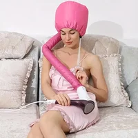 Bonnet à Capuche Souple pour Cheveux Naturels Bouclés Texturés, Soin, vaccage, Coiffage, Bouclage, Conditionnement Profond, 1 Pièce 4
