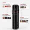 Mast Flip Adjustable Stroke Length Tattoo Rotary Machine Pen RCA Interface Permanent Makeup Tattoo Supplies 2