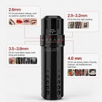 Mast Flip Adjustable Stroke Length Tattoo Rotary Machine Pen RCA Interface Permanent Makeup Tattoo Supplies 2