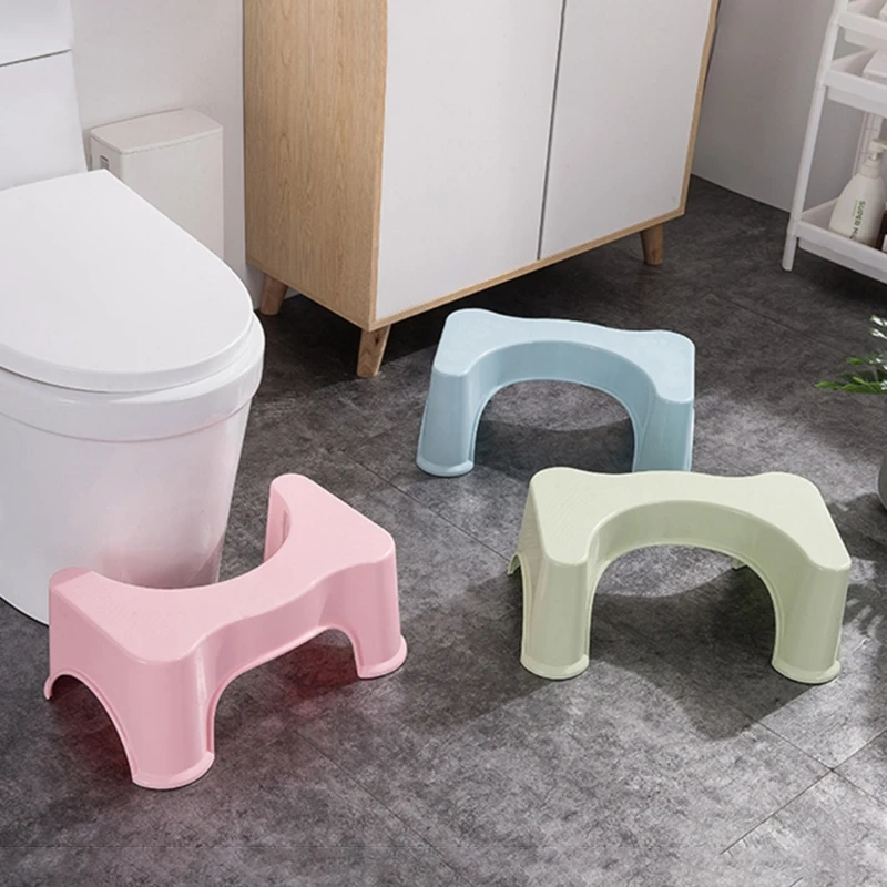 

Bathroom Step Stool Squatty Potty Toilet Stool Children Pregnant Woman Seat Toilet Foot Stool for Adult Men Women Old People