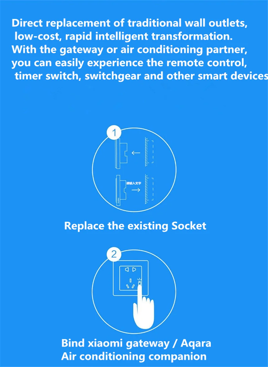Smart Wall Socket Zigbee Wifi Remotel Control Wireless Switch Work For Smart Hom
