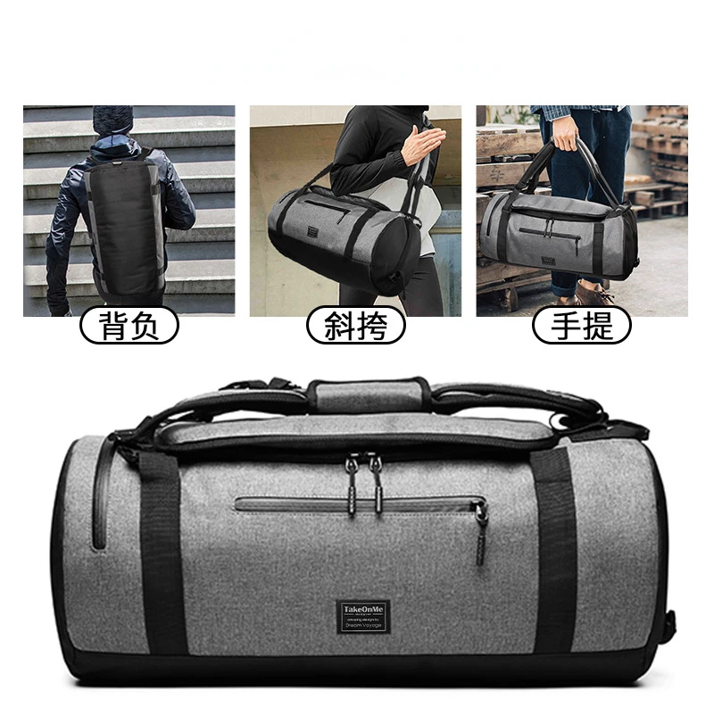 Gym Bag Men's Multi-Functional Short-Distance Travel Bag Portable Dry Wet Separation Luggage Bag Travel Bags