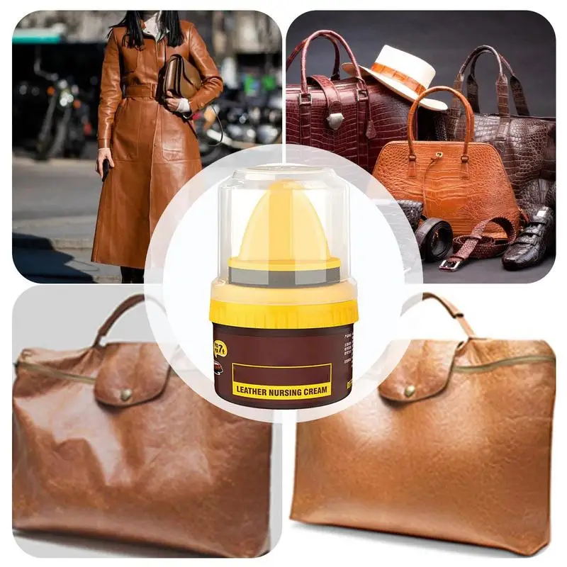 Leather Repair Cream Mild Shoe Care Cream Fade-Resistant Leather Repair Shoe Polish To Restore Color For Sofas Furniture
