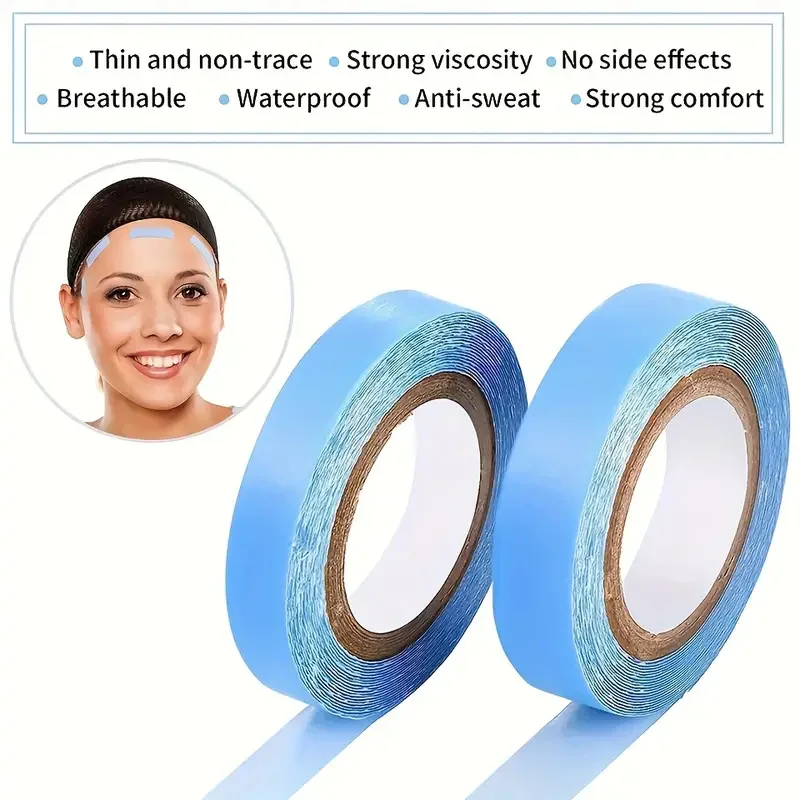 3 Yards/Roll Hair System Tape Double Side Tape Ultra Hold Hair Extension Tapes For Lace Closure Toupee Front Wig