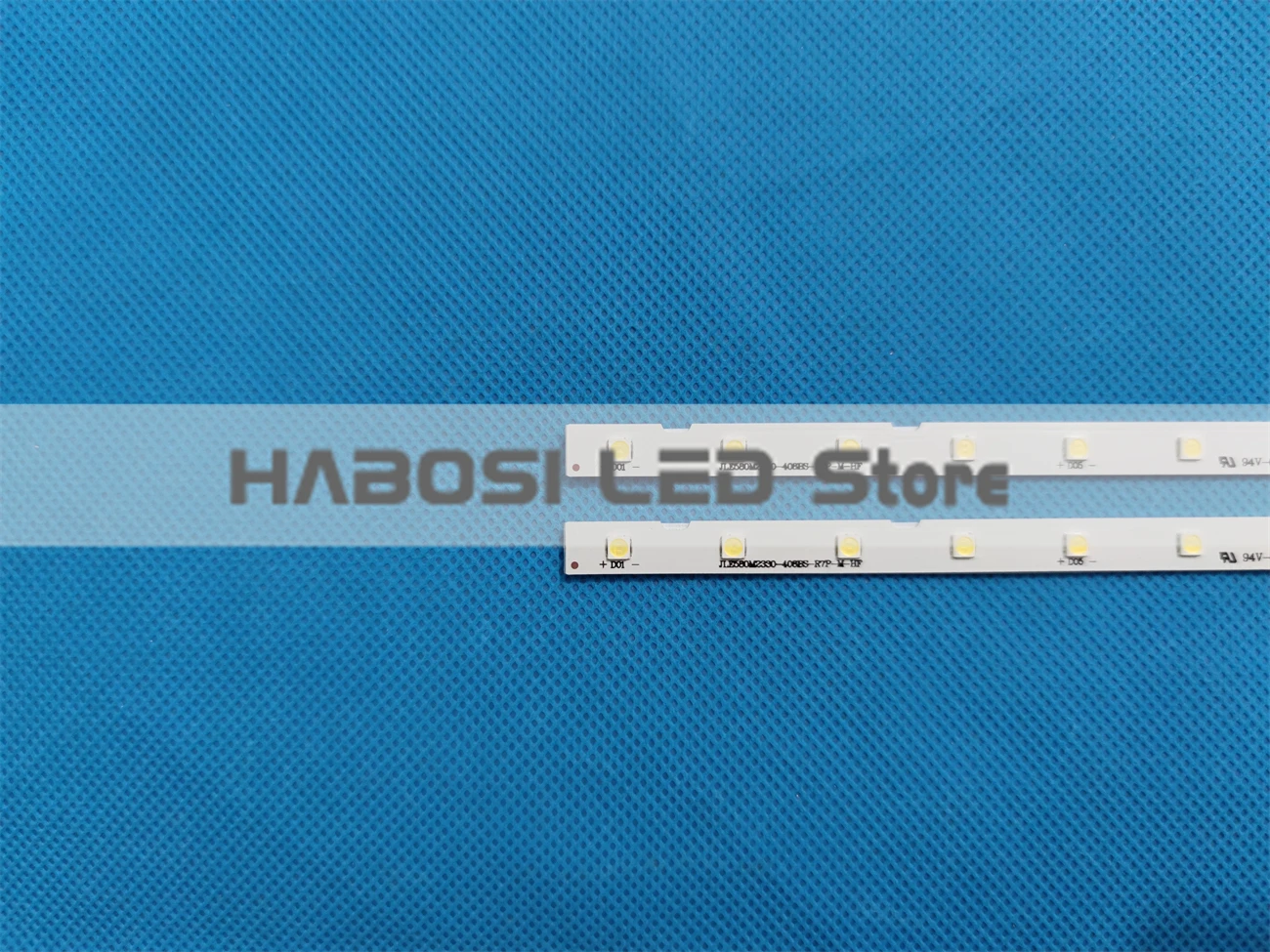 2pcs/Kit LED Strips for SAMSUNG 58 TV UA58RU UE58RU UN58RU BN96 46866B LM41 00632A AOT 58 NU7300 NU7100 2X42 3030C
