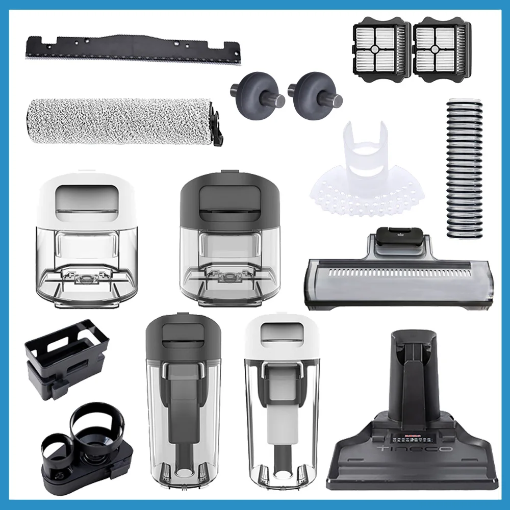 Per Tineco Floor One S3 Breeze/Iffloor 3/Iffloor Breeze Accessori Per Aspirapolvere Ruote Con Filtro A Spazzola A Rullo Serbatoio Dell'Acqua Originale