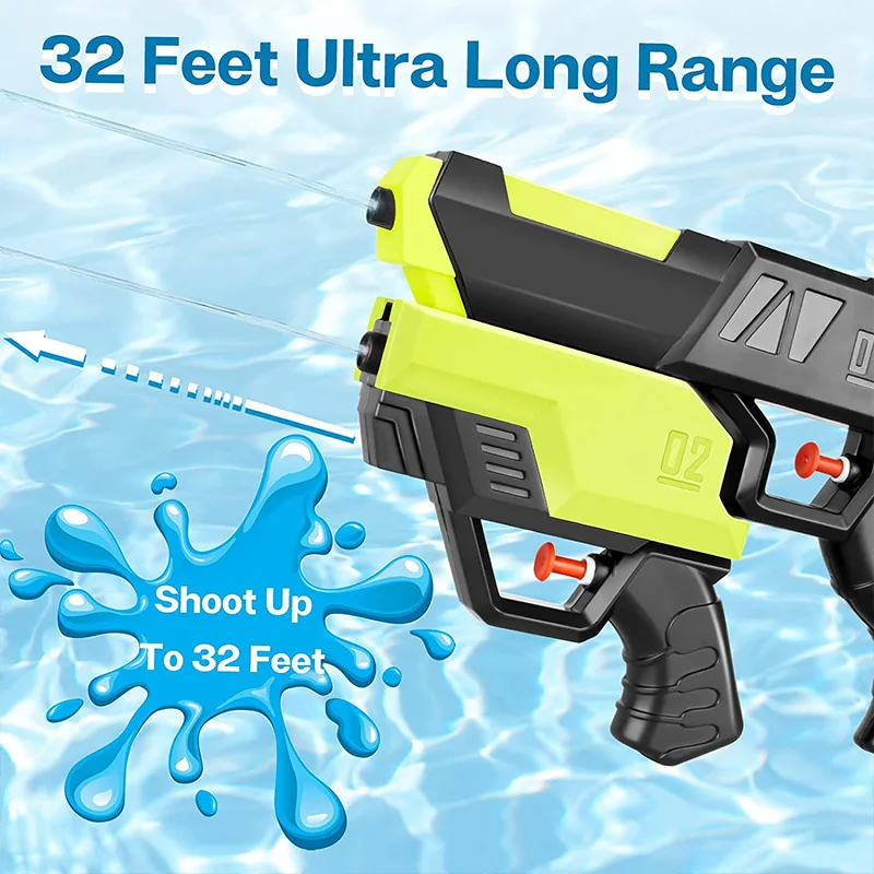 DERAYEE Pistolet à Eau Enfant – Lot De 12 Mini Pistolets, Jouet Piscine & Jeux Extérieur Été