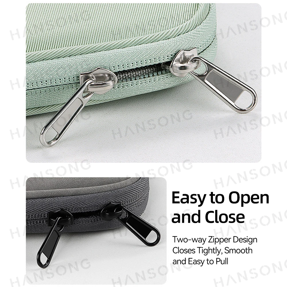 Tablet Bolsa Case para Ipad Samsung Xiaomi Lenovo Superfície 1113 Polegada Manga Bolsa à Prova de Choque Bolsa Protetora Multi Bolsos Capa - Imagem 5