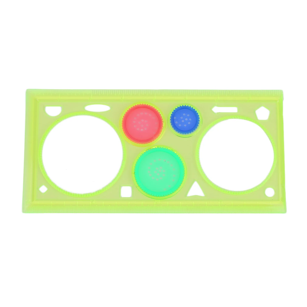 

Multifunctional Spirograph Geometric Ruler Children Students Learning Drafting Drawing Stationery Tool Office Supplies