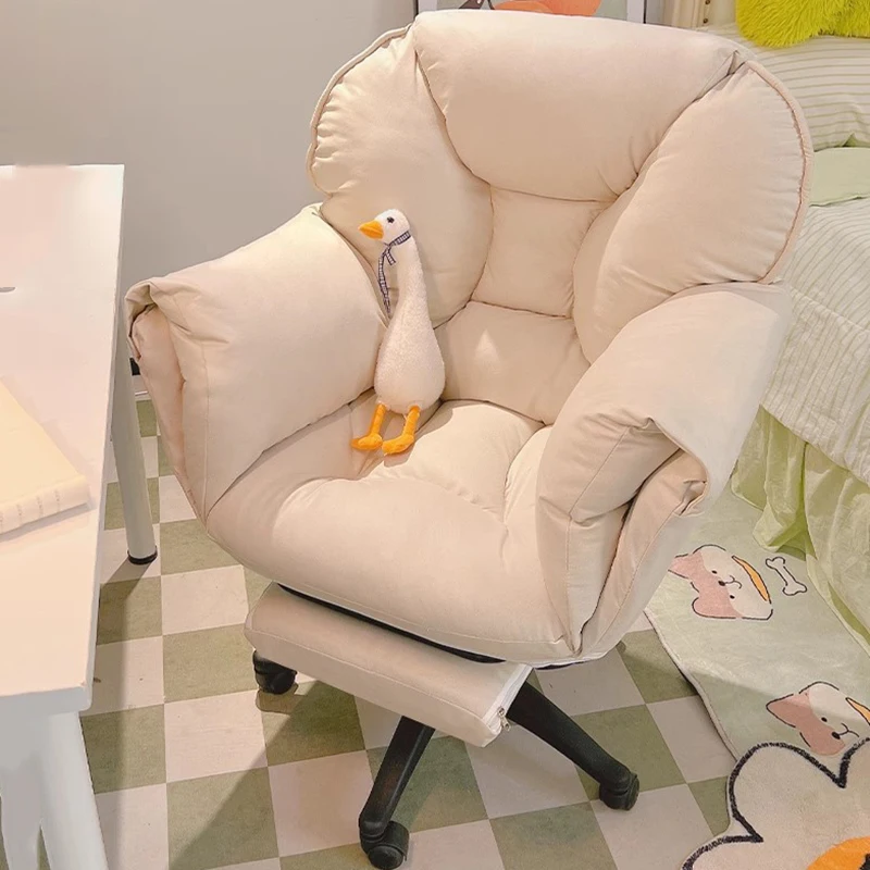 

Ergonomic Gaming Chair Computer Recliner Mobile Vanity Comfort Office Chair Bedroom Swivel Silla De Escritorio Luxury Furniture