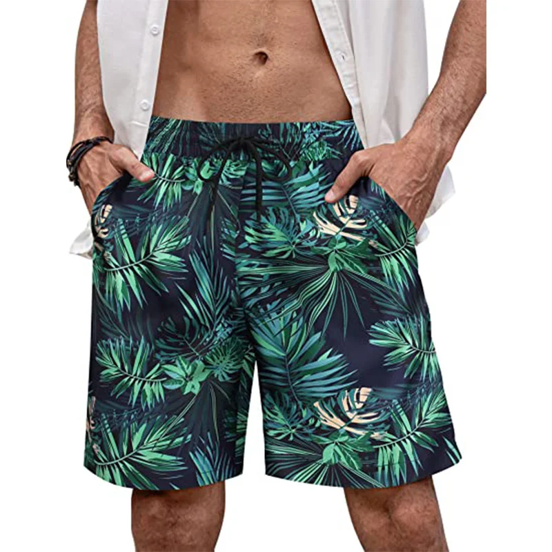 Tropical Hawaiian Swim Trunks 11 S4a941112a41145dc816c616bd7037fe6Y