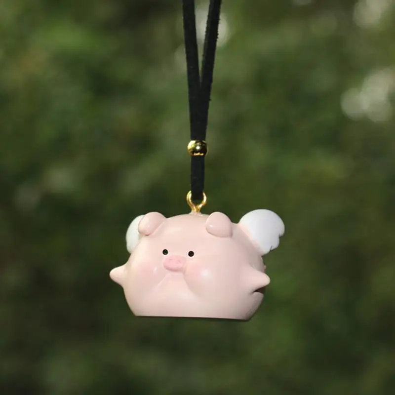 

Автомобильное зеркало заднего вида, подвесное украшение, подвеска в виде животного с крылом ангела, аксессуары для украшения интерьера автомобиля