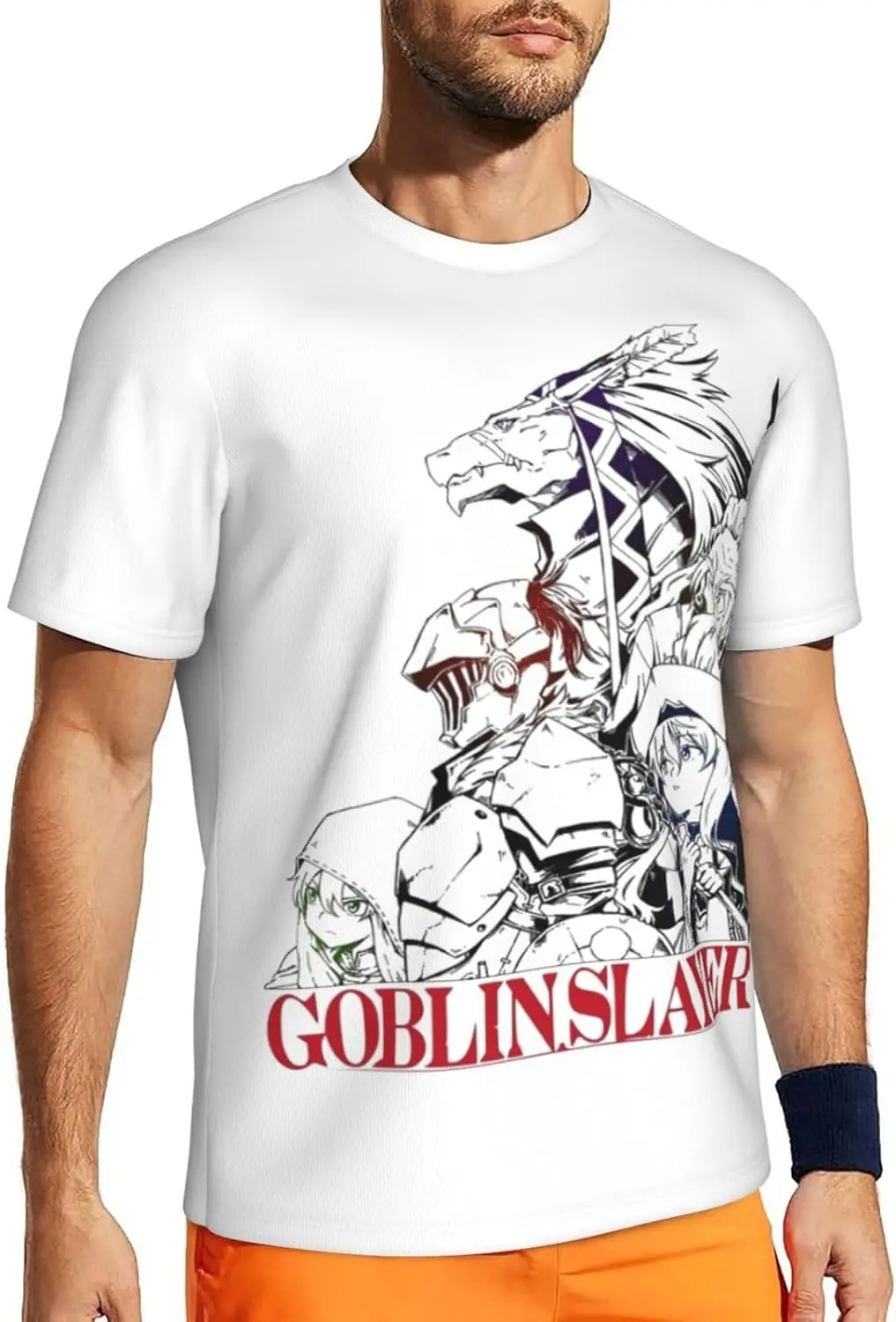 

Anime Goblin Slayer T Shirt Man's Summer Round Neck Clothes Casual Short Sleeves Tee