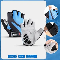 New Outdoor Sports Fitness Training Breathable Non-slip Bicycle Shock Absorbing Riding Half Finger Cycling Gloves Men Women 1