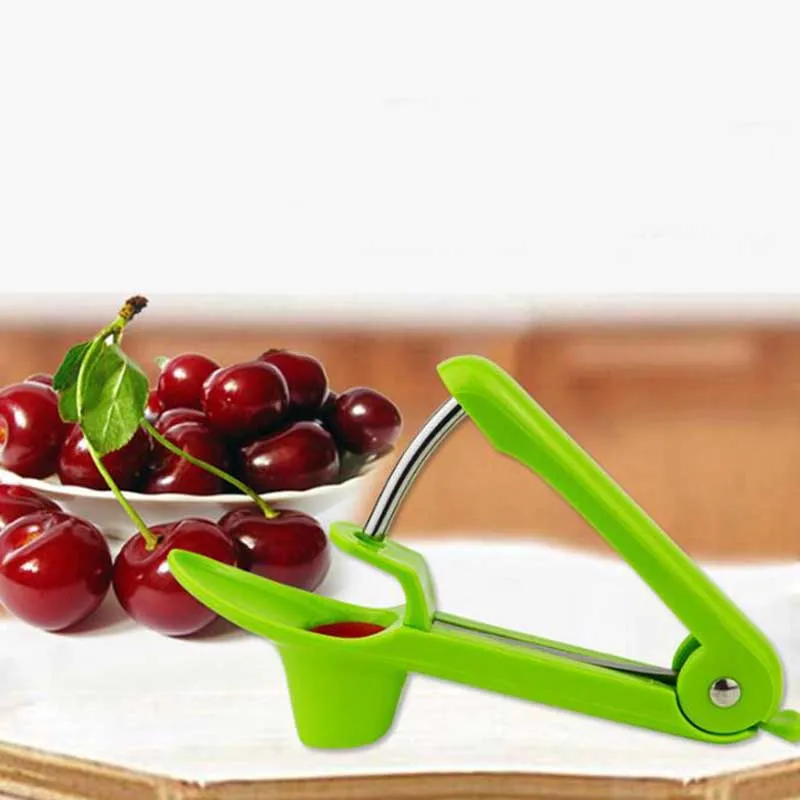 Portable Cherry Pitter Tool Fruit Pit Remover for Cherries Corer Stoner Seed Tool Kitchen Fruit Tools
