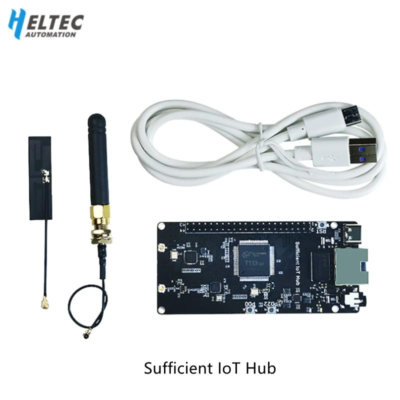 Sufficient IoT Hub HT1303 LoRaWAN Concentrator Module Lora Gateway LED Marquee TF Card 5V 2A