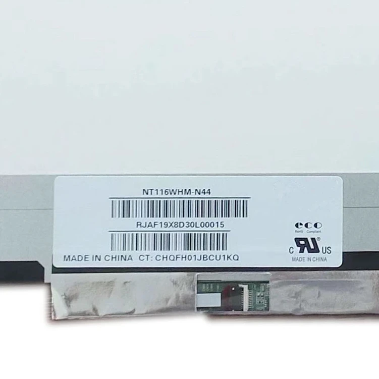 Ajuste N116bge-e42 -e32 -ea2 -eb2 B116xtn01.0 B116xtn02.3 para Cima e para Baixo os Furos do Parafuso Epd Tela Lcd de 30 Pinos Nt116whm-n44 - Imagem 2
