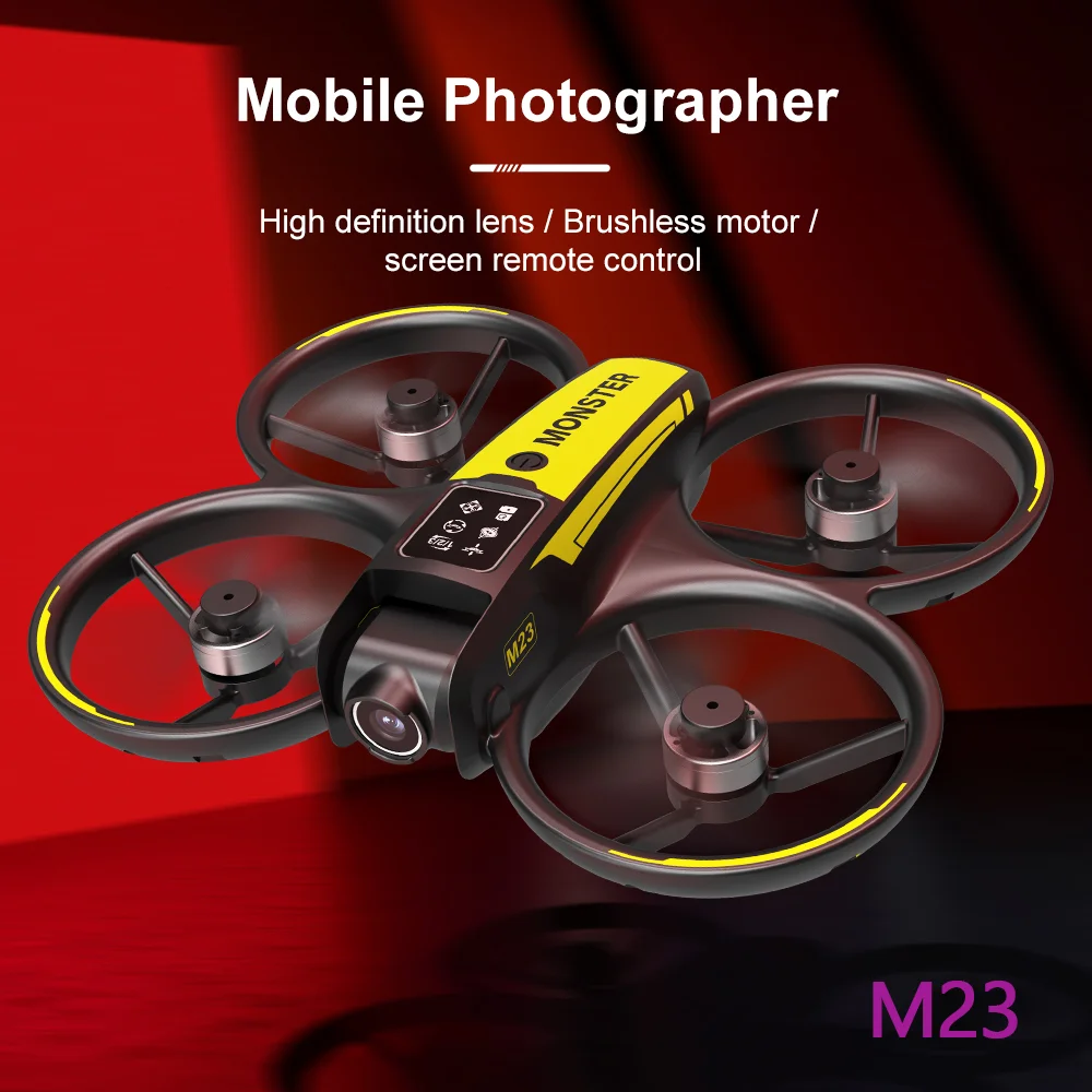 Nuovo 2025 M23 Drone Professionale 4K Doppia Lente con Controllo dello Schermo 360 Gradi Stunt Flip Decollo e Atterraggio con Un Pulsante Nuovo - immagine 5
