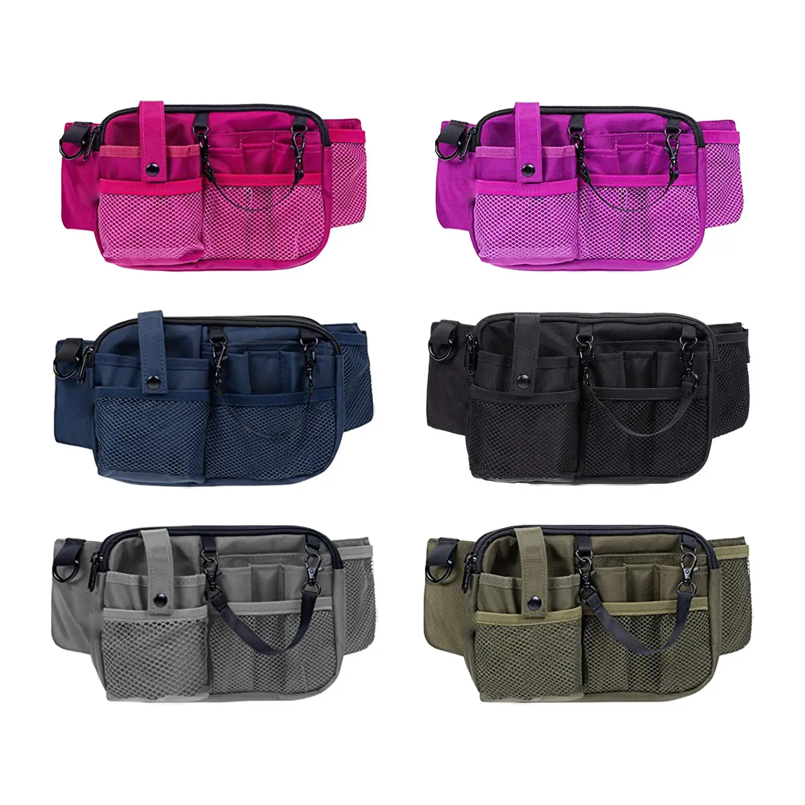 Waist Pack Multi Compartment Gear Pocket Nursing Organizer Belt Bag Utility Waist Pack Nursing Bag for Pen Women Work Supplies Men Scissors