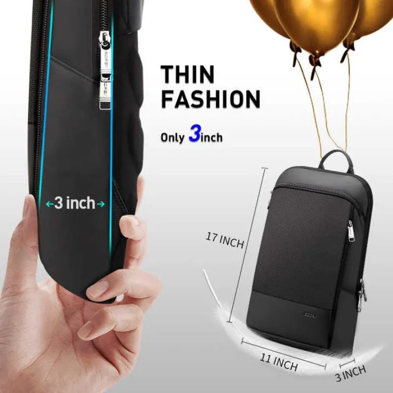 BOAPI Wholesale Bopal  In Business Office Commute Custom Light Smart 15 Inch Usb Charging Minimalist Anti Theft Slim Laptop Back 3