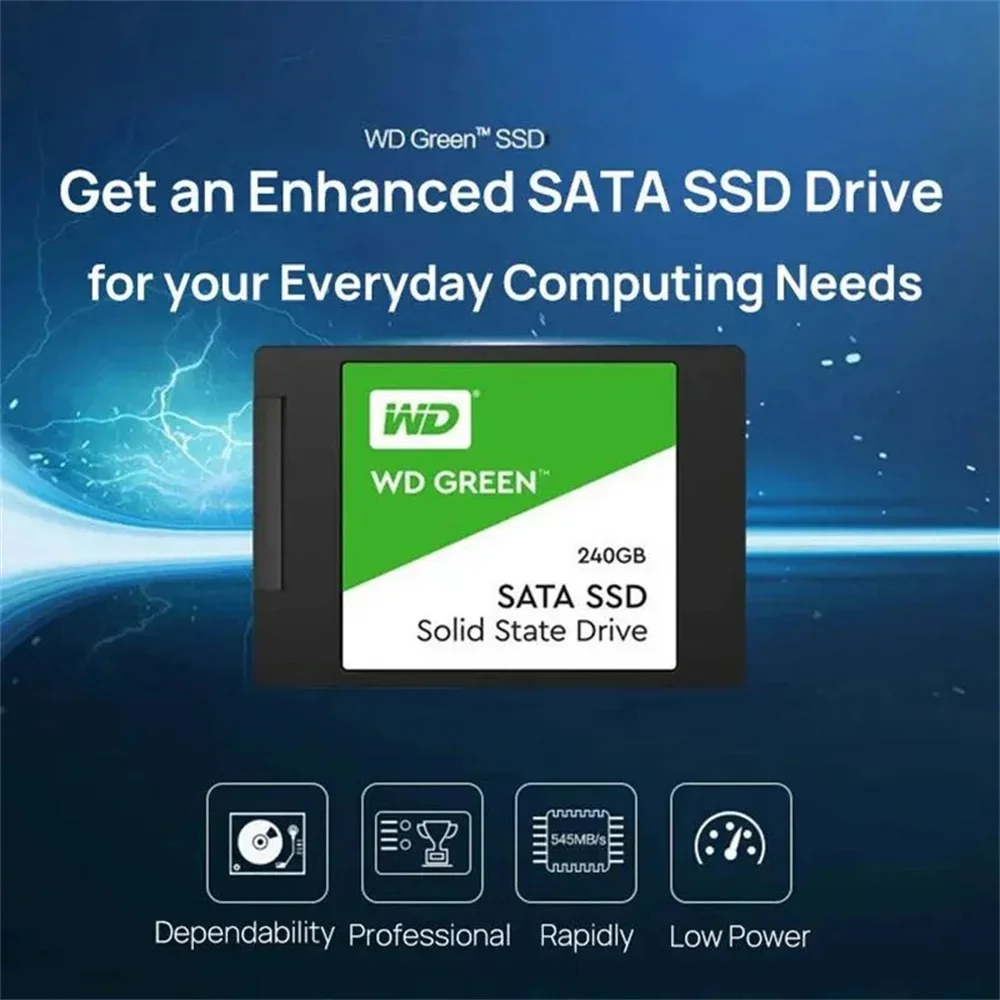 Nvme 480 Gb Ssd Price Western Digital 240GB Green SATA III
